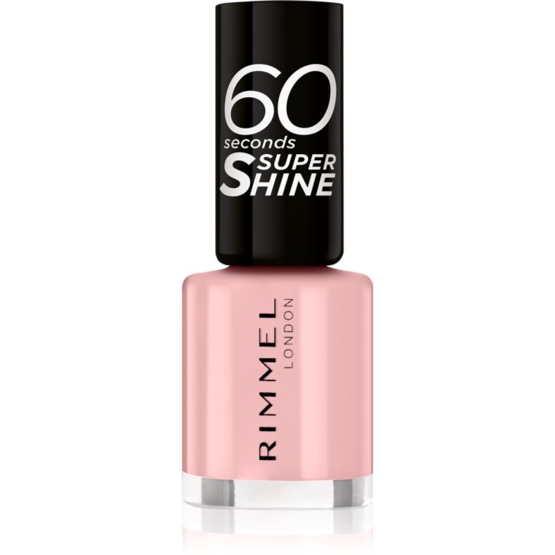Rimmel 60 Seconds Super Shine Smalto Per Unghie Colore 722 All Nails On Deck 8 Ml