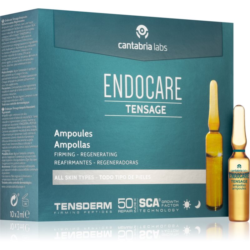 Endocare Tensage Fiala Effetto Rassodante 10X2 Ml
