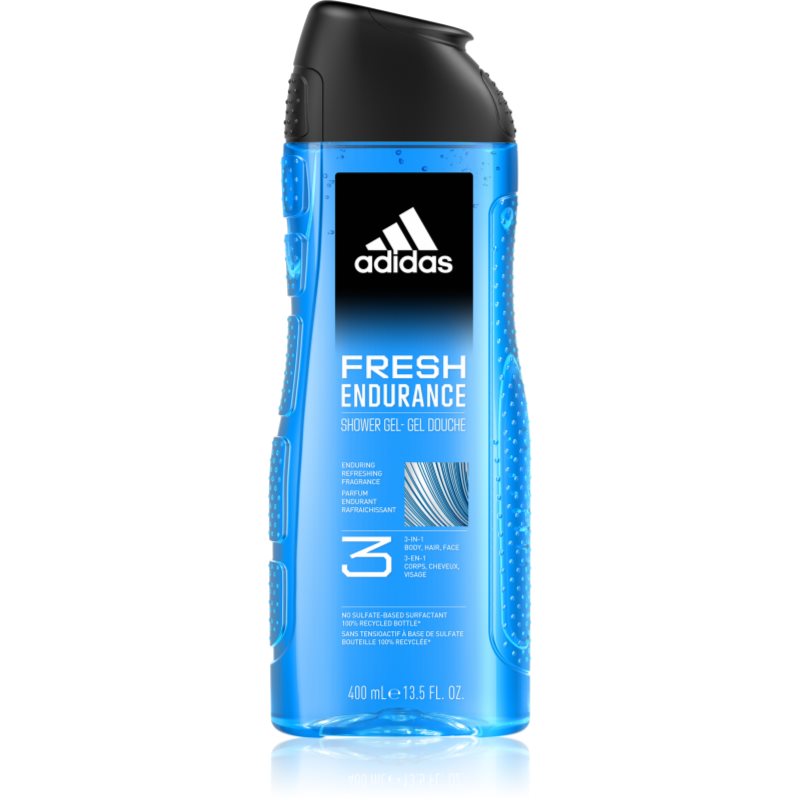 Adidas Fresh Endurance Gel Doccia Rinfrescante 3 In 1 400 Ml