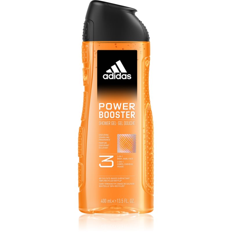 Adidas Power Booster Gel Doccia Energizzante 3 In 1 400 Ml