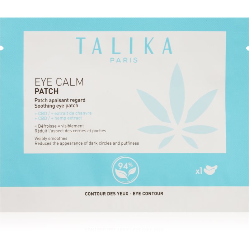 Talika Eye Calm Patch Maschera Lenitiva Per Il Contorno Occhi 1 Pz