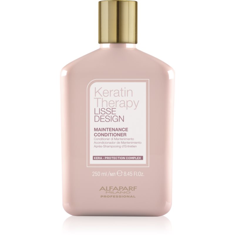 Alfaparf Milano Keratin Therapy Lisse Design Balsamo Delicato Per Capelli Brillanti E Morbidi 250 Ml