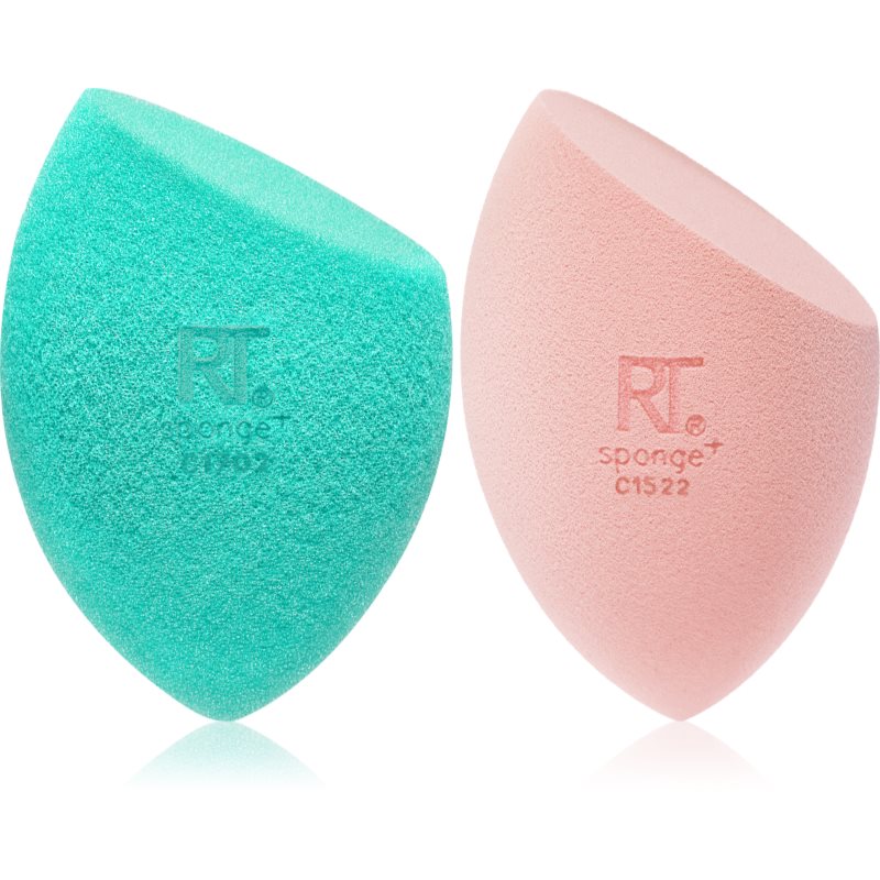 Real Techniques Sponge+ Miracle Airblend Applicatore In Spugna Per Fondotinta 2 Pz
