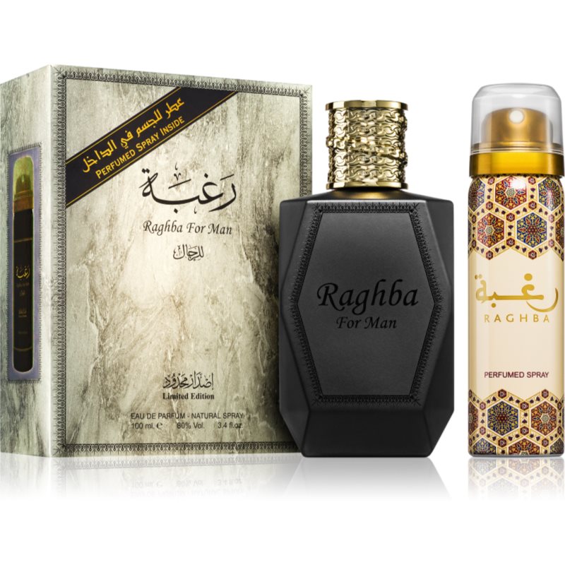 Lattafa Raghba For Man Confezione Regalo Per Uomo