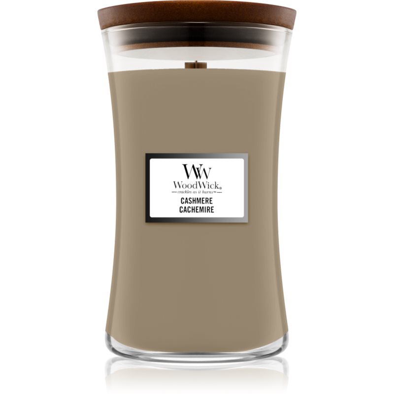 Woodwick Cashmere Candela Profumata Con Stoppino In Legno 609,5 G