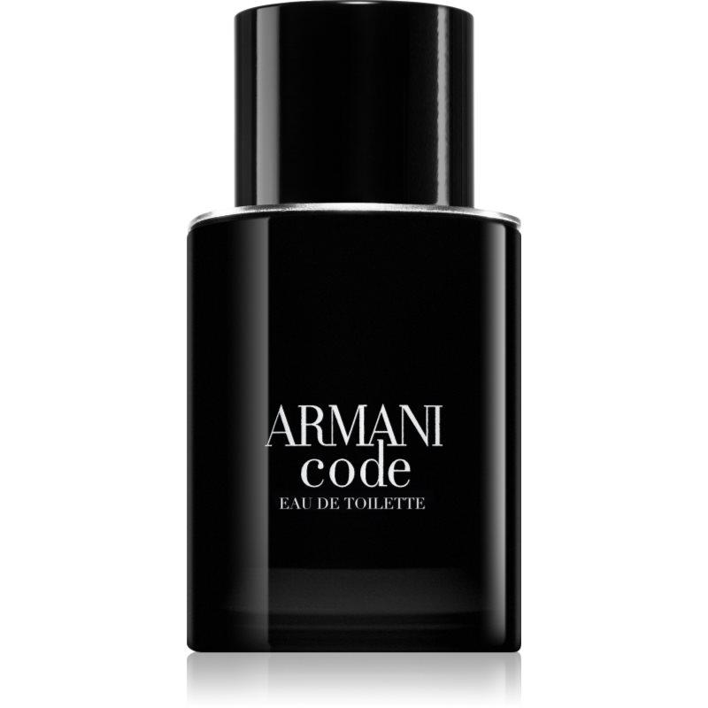 Armani Code Eau De Toilette Ricaricabile Per Uomo 50 Ml