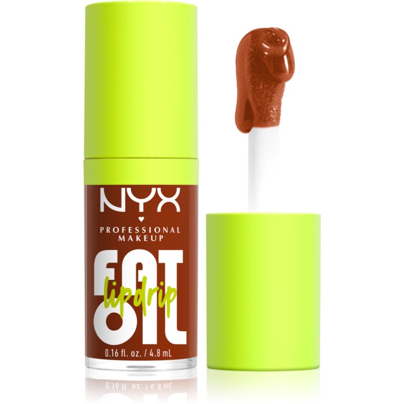 Nyx Professional Makeup Fat Oil Lip Drip Olio Labbra Colore 07 Scrollin 4,8 Ml