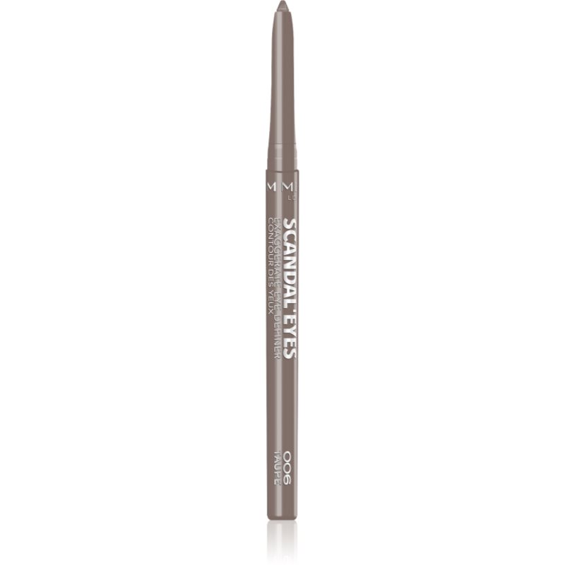 Rimmel Scandaleyes Exaggerate Matita Automatica Per Gli Occhi Colore 006 Taupe 0,35 G