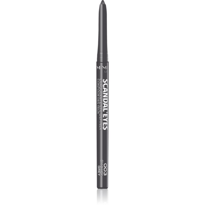 Rimmel Scandaleyes Exaggerate Matita Automatica Per Gli Occhi Colore 003 Smokey Grey 0,35 G