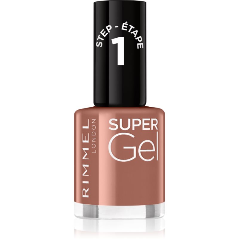Rimmel Super Gel Smalto Gel Per Unghie Senza Lampada Uv/Led Colore 094 Meet Me By The Bay 12 Ml
