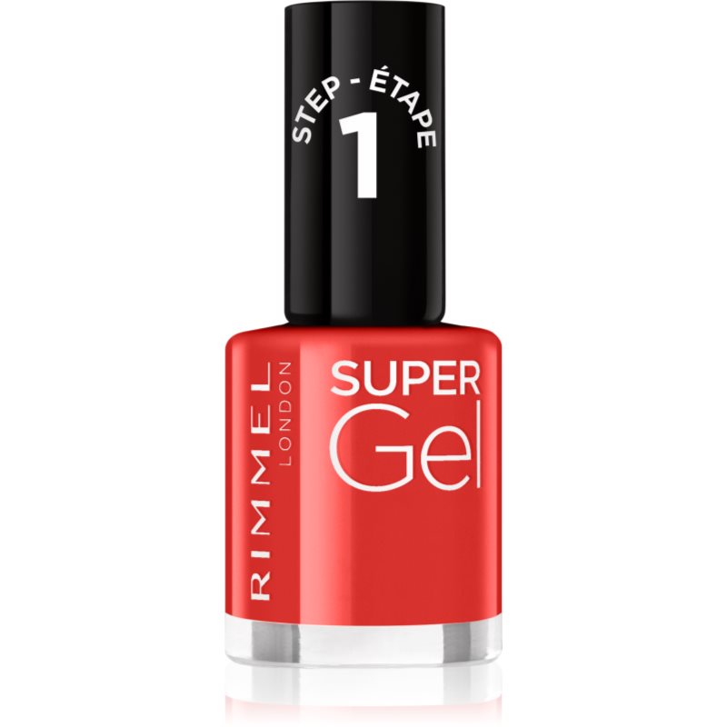 Rimmel Super Gel Smalto Gel Per Unghie Senza Lampada Uv/Led Colore 097 Party Till Sunset 12 Ml