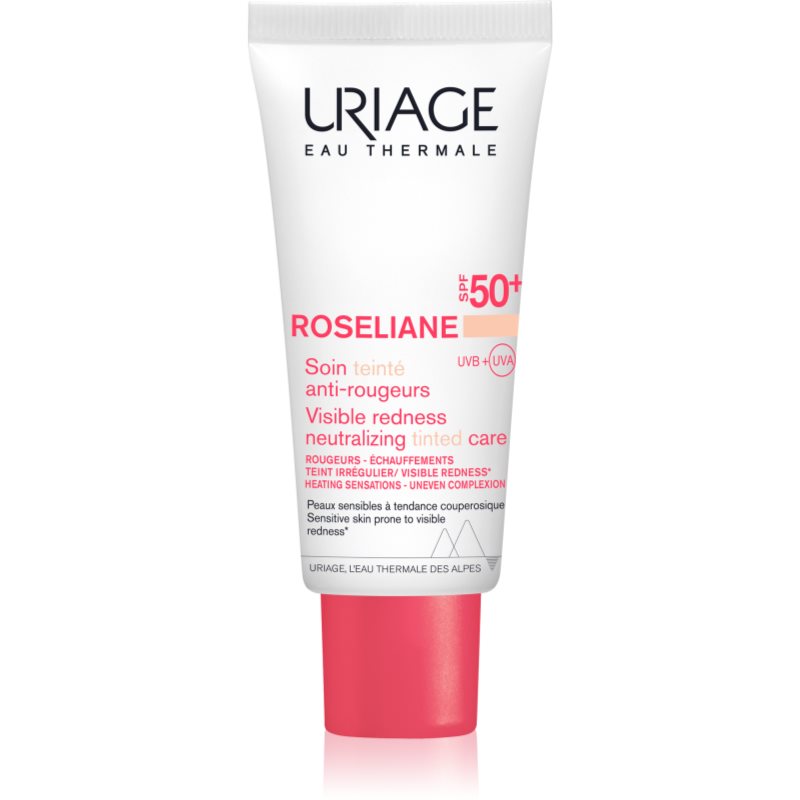 Uriage Roséliane Cc Cream Spf 50+ Cc Cream Contro L’Arrossamento Della Pelle Spf 50+ Colore Light Tint 40 Ml