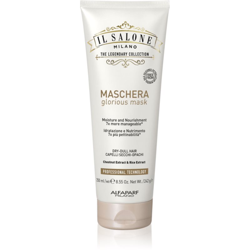 Alfaparf Milano Il Salone Milano Glorious Maschera Ricostruttore Per Capelli Rovinati 250 Ml