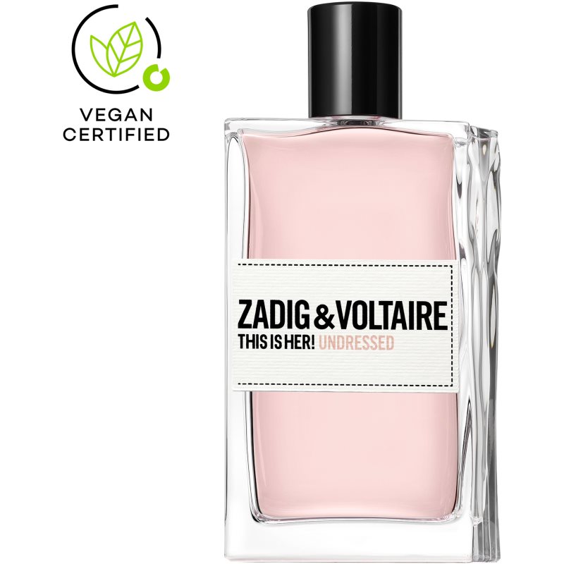 Zadig & Voltaire This Is Her! Undressed Eau De Parfum Da Donna 100 Ml