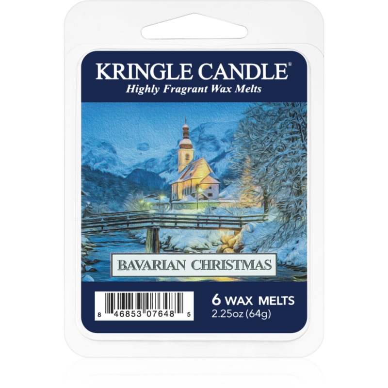 Kringle Candle Bavarian Christmas Cera Per Lampada Aromatica 64 G