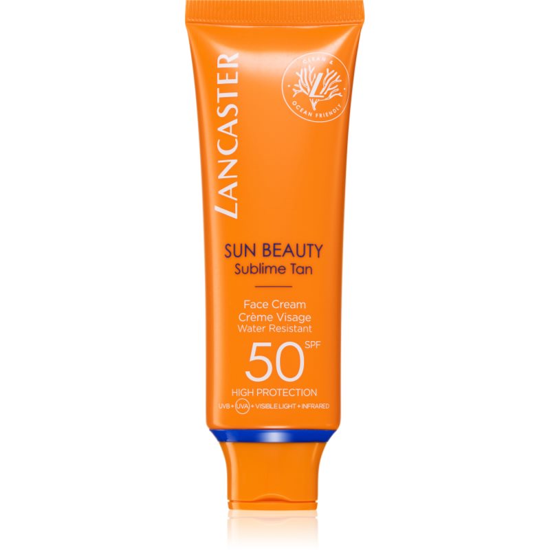Lancaster Sun Beauty Face Cream Crema Abbronzante Viso Spf 50 50 Ml