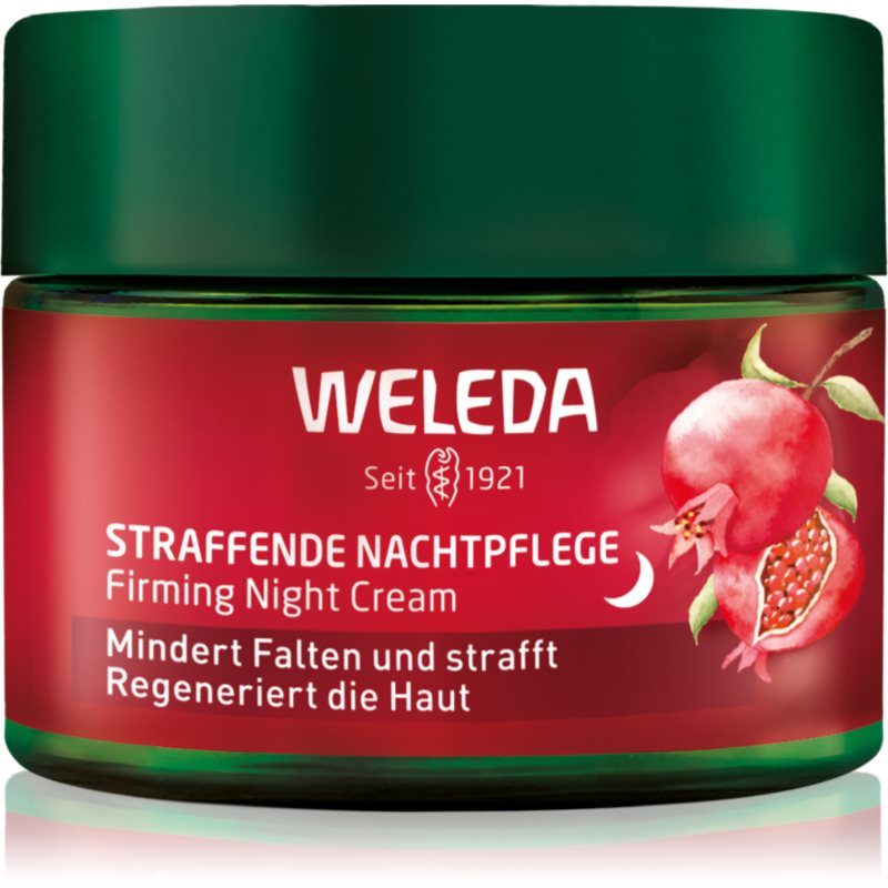 Weleda Pomegranate Crema Notte Rassodante Con Peptidi Di Maca 40 Ml