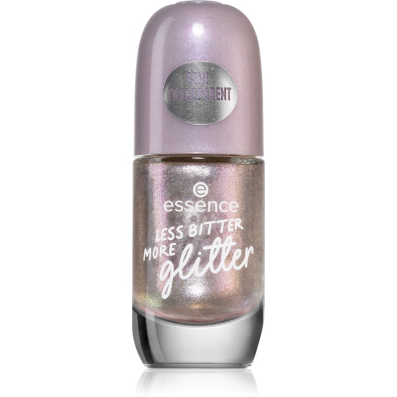 Essence Gel Nail Colour Smalto Per Unghie Colore Less Bitter More Glitter 8 Ml