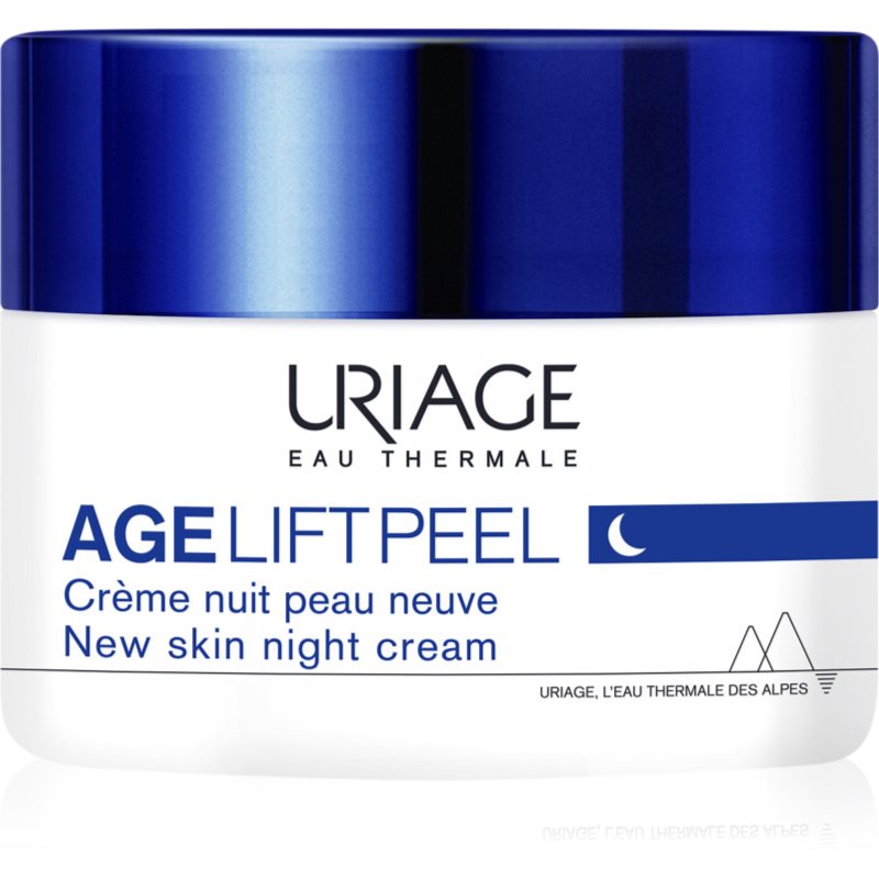 Uriage Age Protect New Skin Night Cream Crema Notte Antirughe Con Aha Acids 50 Ml