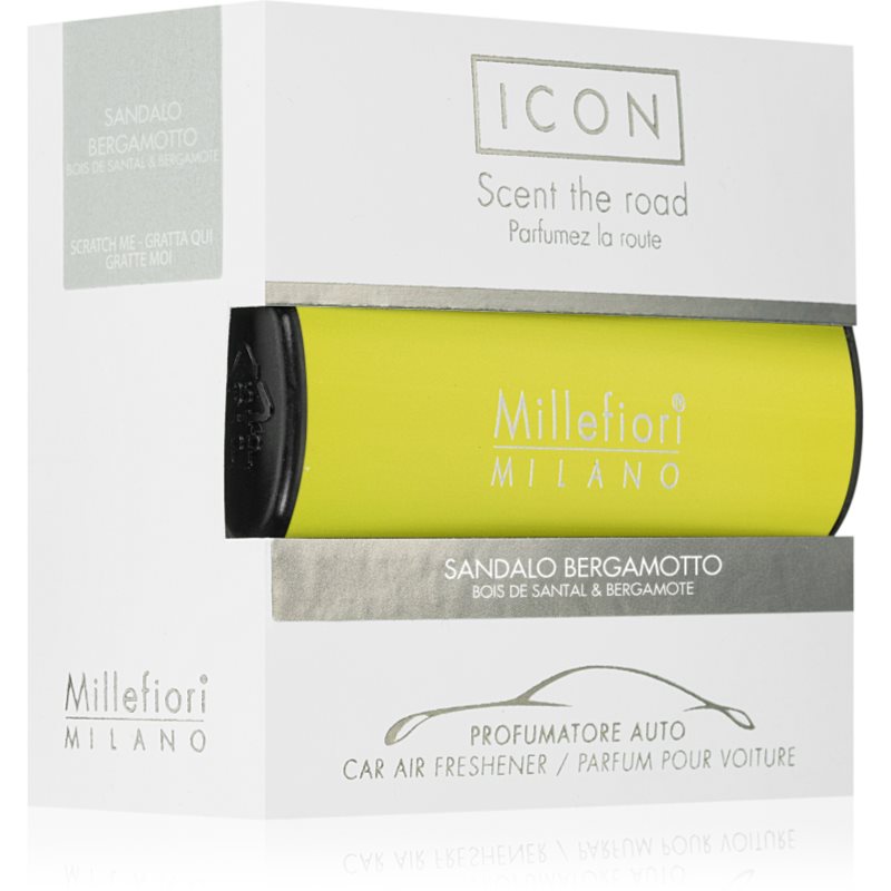 Millefiori Icon Sandalo Bergamotto Deodorante Per Auto Iii. 1 Pz