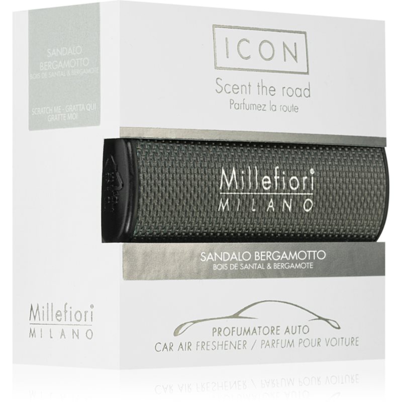 Millefiori Icon Sandalo Bergamotto Deodorante Per Auto I. 1 Pz