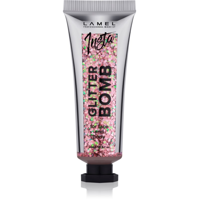Lamel Insta Glitter Bomb Brillantini Per Viso E Corpo #403 20 Ml