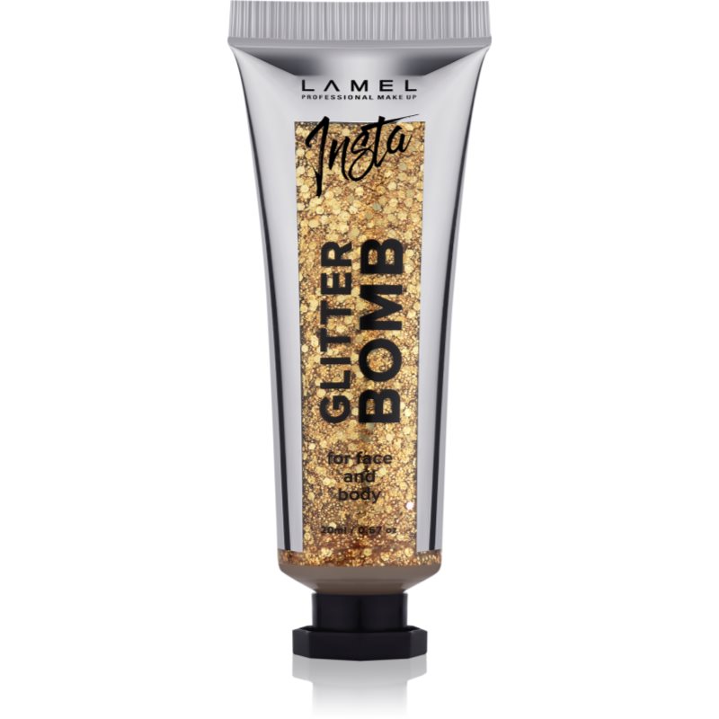 Lamel Insta Glitter Bomb Brillantini Per Viso E Corpo #402 20 Ml
