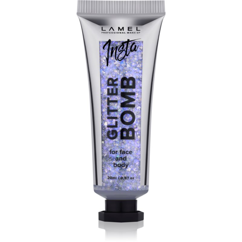 Lamel Insta Glitter Bomb Brillantini Per Viso E Corpo #401 20 Ml