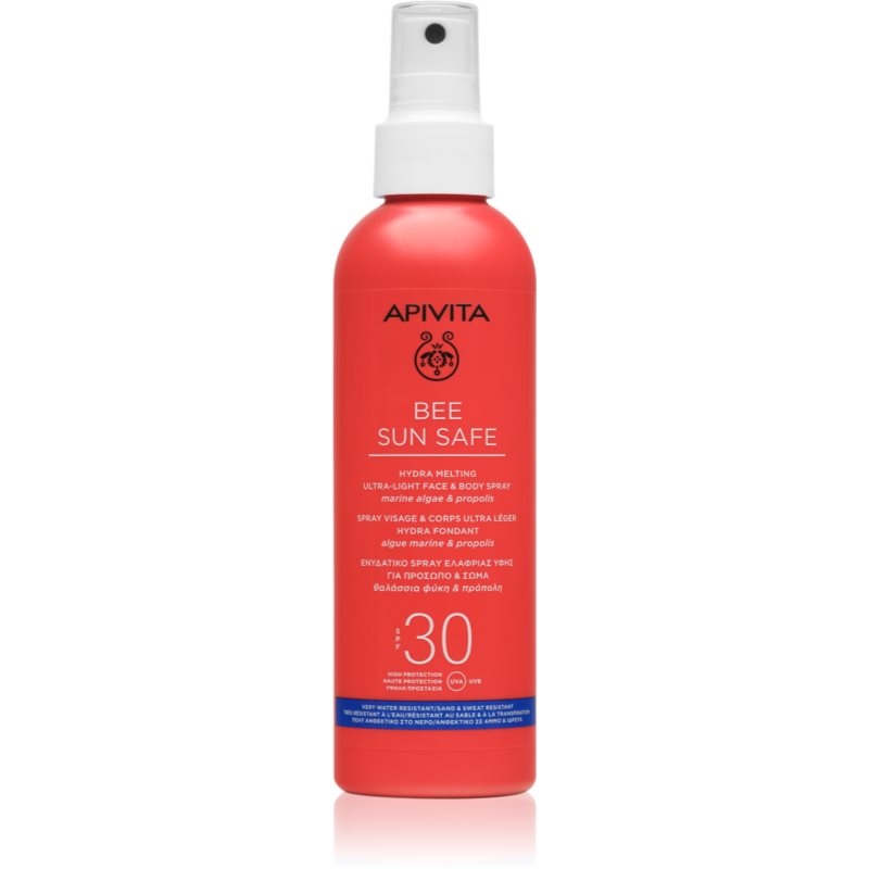 Apivita Bee Sun Safe Spray Spf30 Latte Abbronzante Protettivo In Spray Spf 30 200 Ml