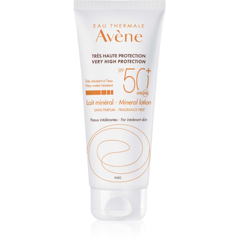 Avène Sun Mineral Lotion Latte Protettivo Senza Filtri Chimici E Senza Profumo Spf 50+ 100 Ml