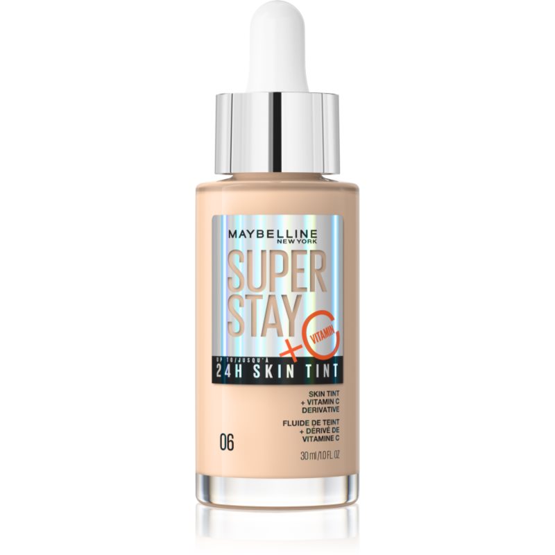 Maybelline New York Superstay Vitamin C Skin Tint Siero Per Unificare Il Tono Della Pelle Colore 06 30 Ml
