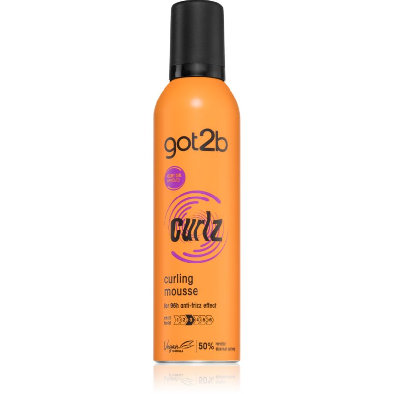 Got2B Curlz Schiuma Modellante Per Capelli Mossi 250 M