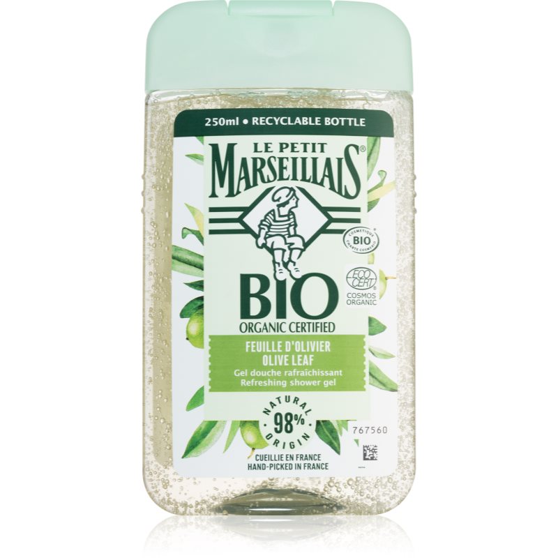 Le Petit Marseillais Olive Leaf Bio Organic Gel Doccia Rinfrescante 250 Ml