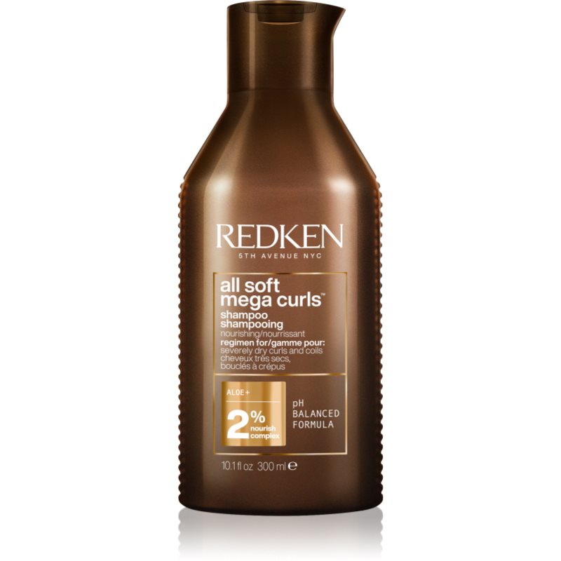 Redken All Soft Mega Curls Shampoo Per Capelli Ricci E Mossi 300 Ml