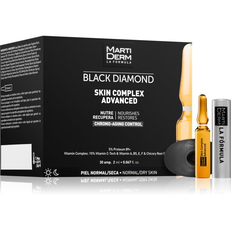 Martiderm Black Diamond Skin Complex Advanced Fialette Per Pelli Stanche 30X2 Ml