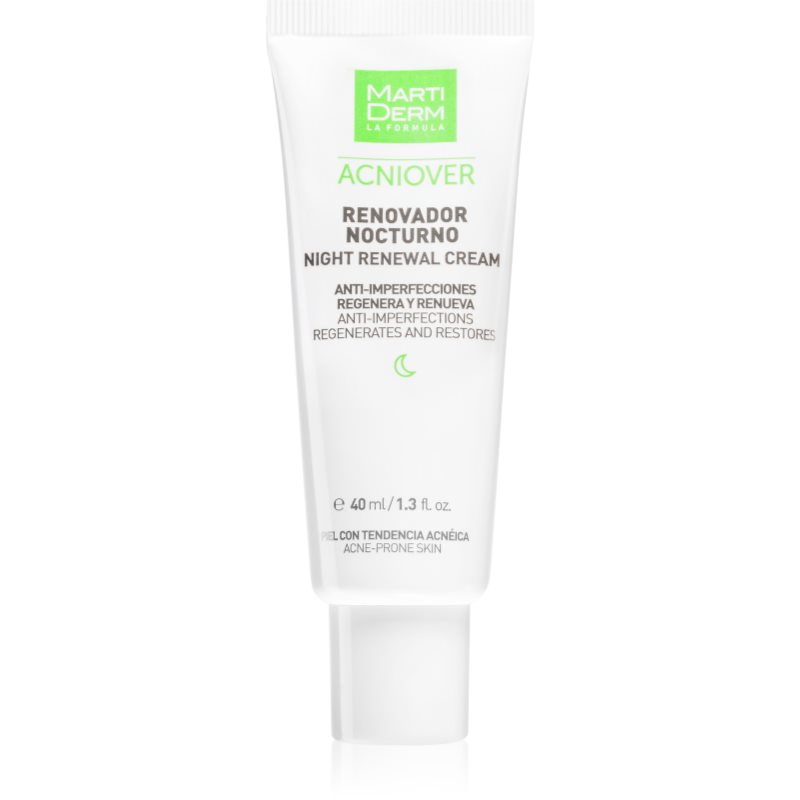 Martiderm Acniover Crema Notte Intensa Anti-Acne 40 Ml