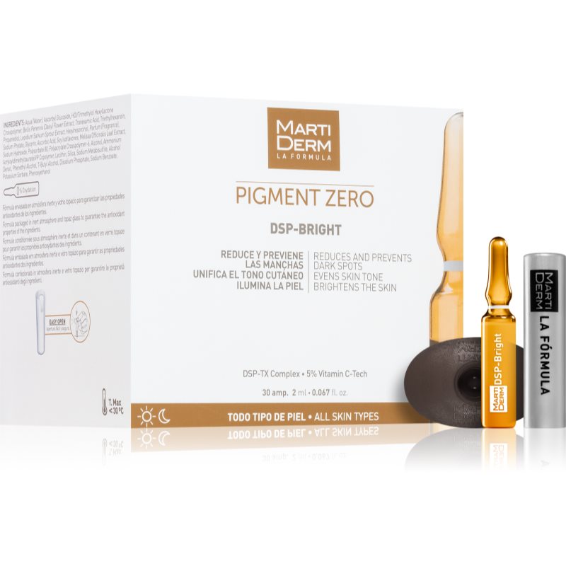 Martiderm Pigment Zero Dsp-Bright Fialette Illuminante Con Vitamina C 30X2 Ml