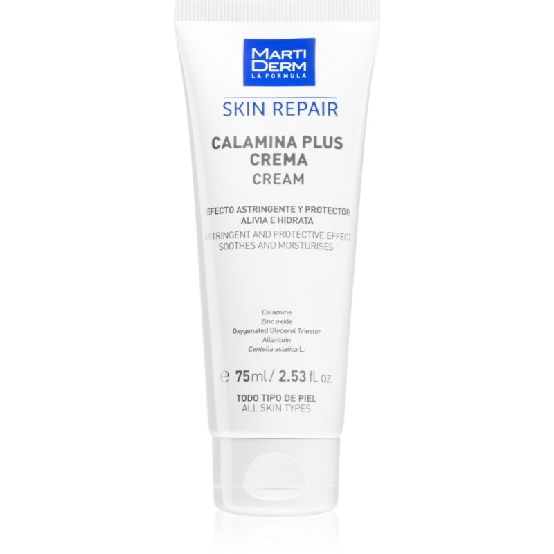 Martiderm Skin Repair Calamina Plus Crema Rigenerante Per Pelli Irritate E Con Prurito 75 Ml