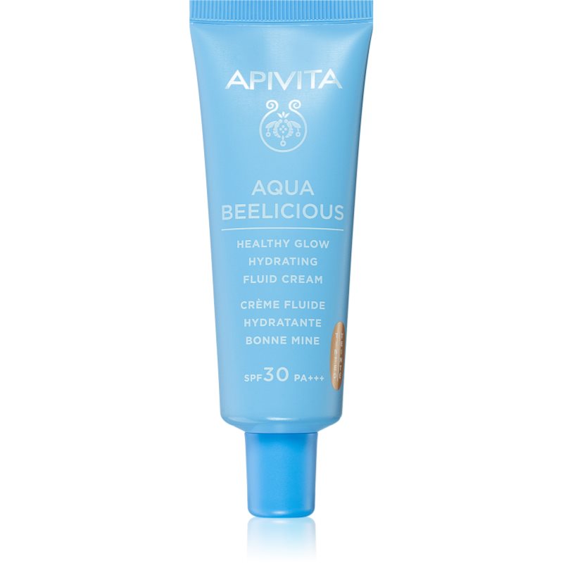 Apivita Aqua Beelicious Lozione Tonificante Leggera Illuminante Spf 30 40 Ml