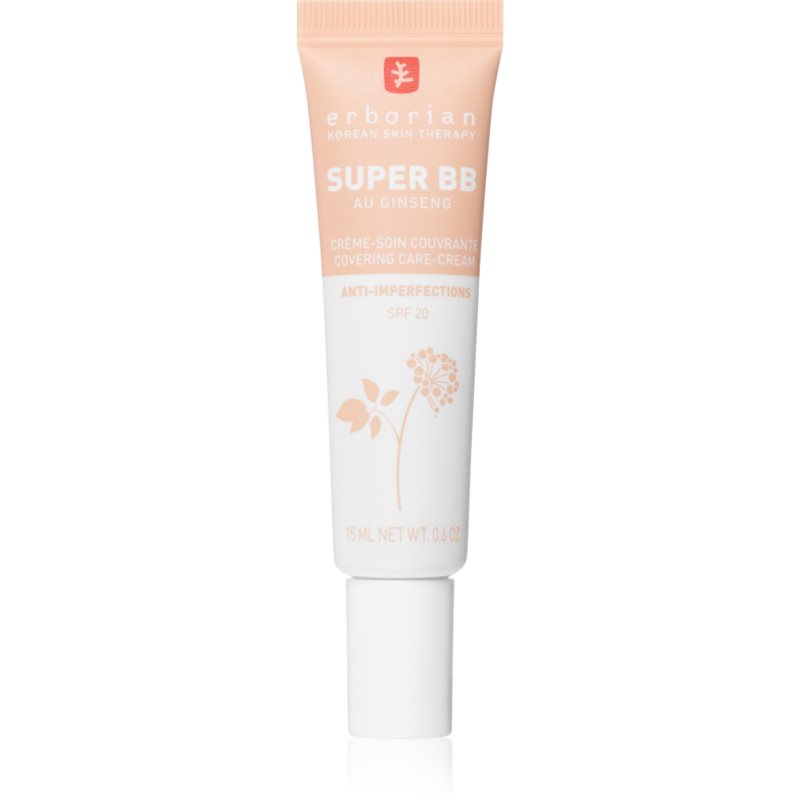 Erborian Super Bb Bb Cream Per Una Pelle Perfetta E Uniforme Confezione Piccola Colore Clair 15 Ml