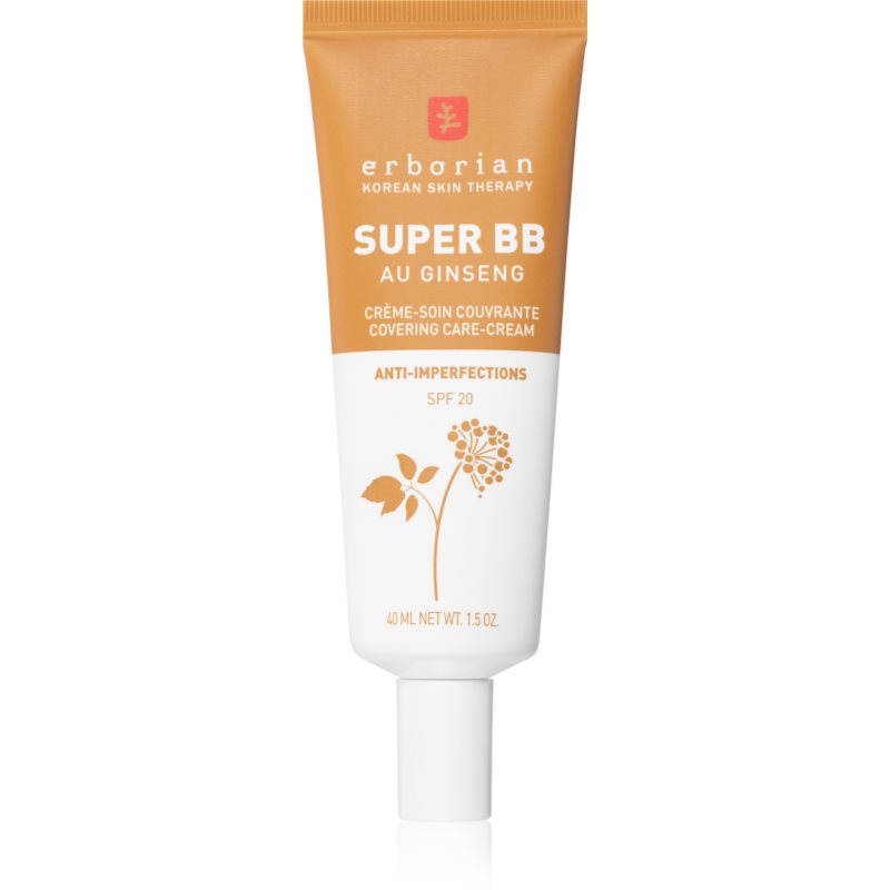 Erborian Super Bb Bb Cream Per Una Pelle Perfetta E Uniforme Spf 20 Colore Caramel 40 Ml