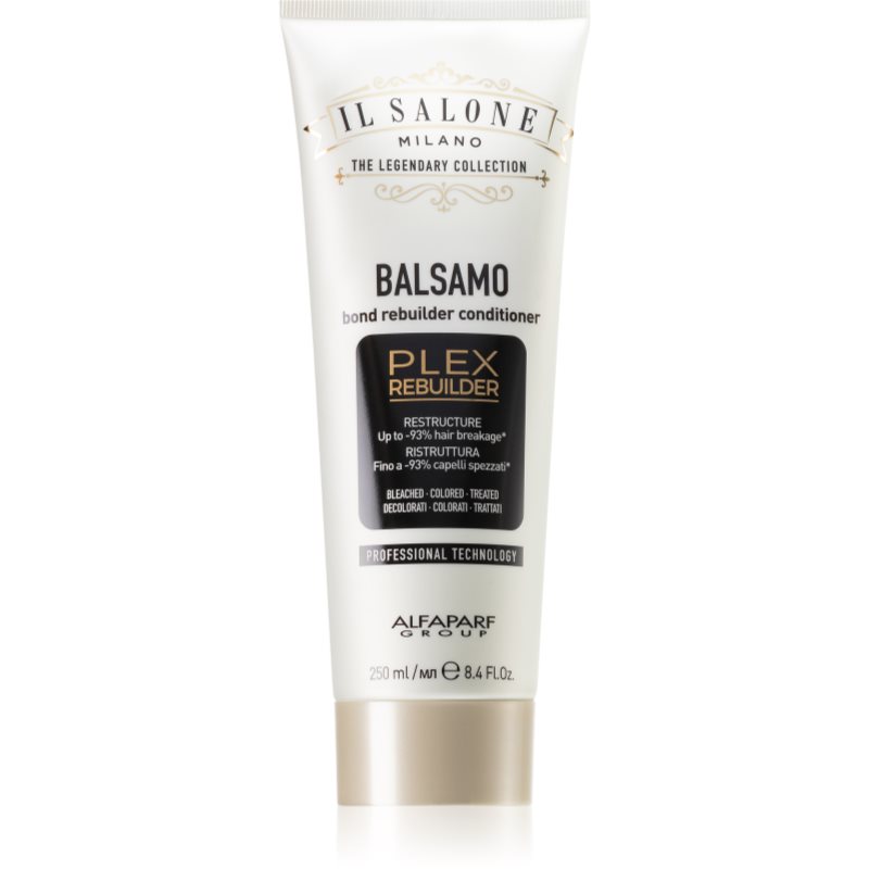 Alfaparf Milano Il Salone Milano Plex Rebuilder Balsamo Per Capelli Scoloriti, Tinti E Trattati Chimicamente 250 Ml