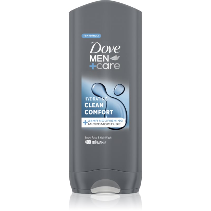 Dove Men+Care Clean Comfort Gel Doccia Per Uomo 400 Ml