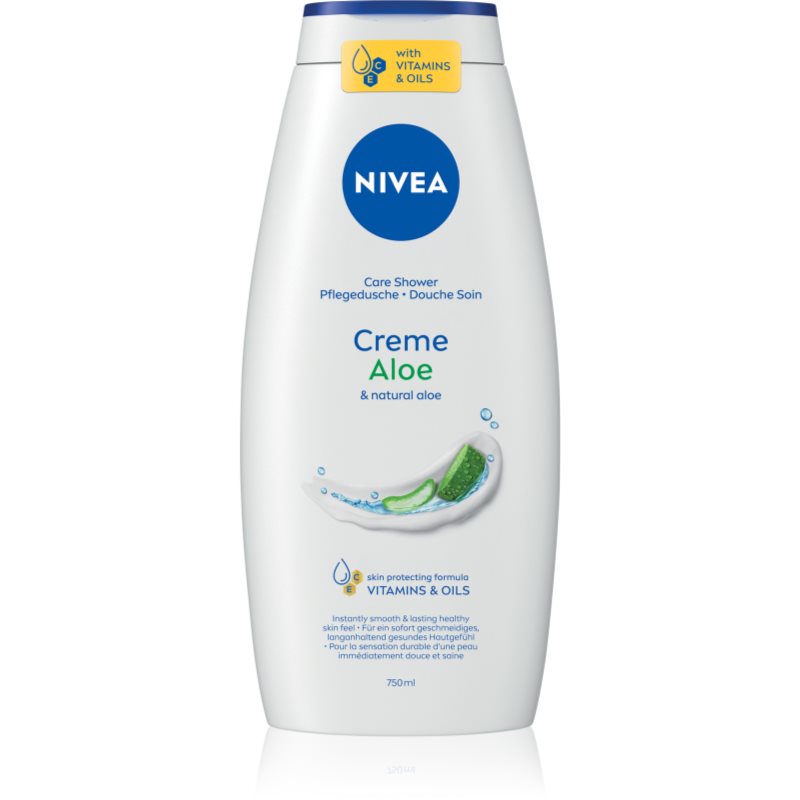 Nivea Creme Aloe Gel Doccia Trattante 750 Ml