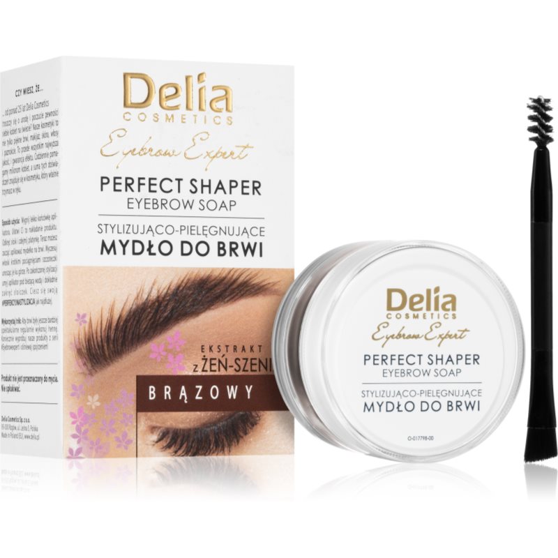 Delia Cosmetics Eyebrow Expert Cera Fissante Per Sopracciglia Colore Brown 10 Ml