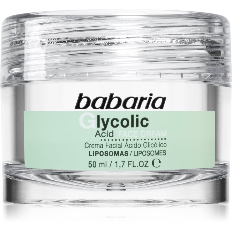 Babaria Glycolic Acid Crema Rigenerante Viso Per La Notte 50 Ml