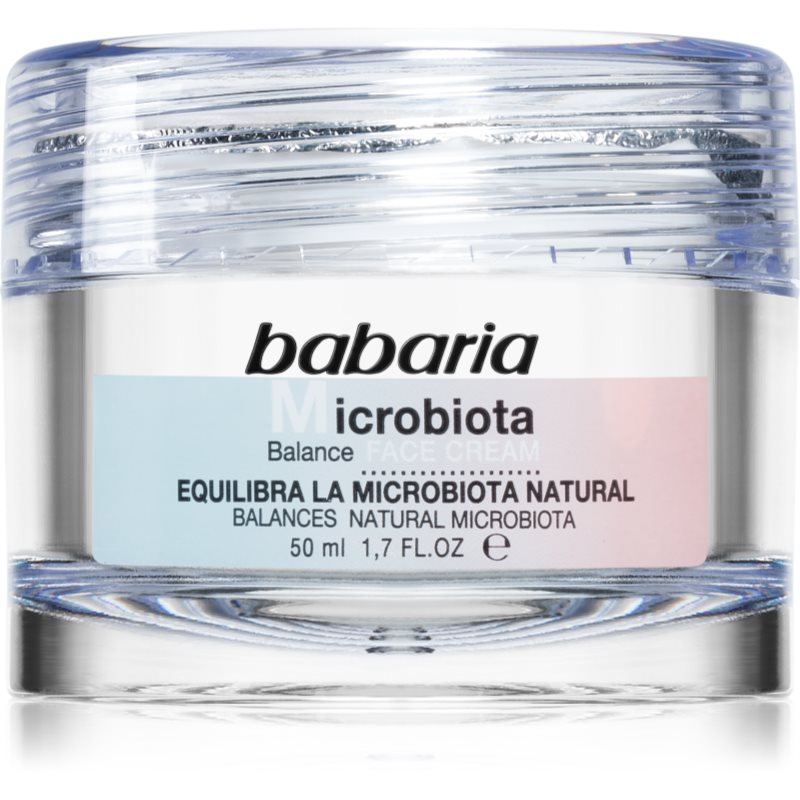 Babaria Microbiota Balance Crema Idratante Per Pelli Sensibili Con Prebiotici 50 Ml
