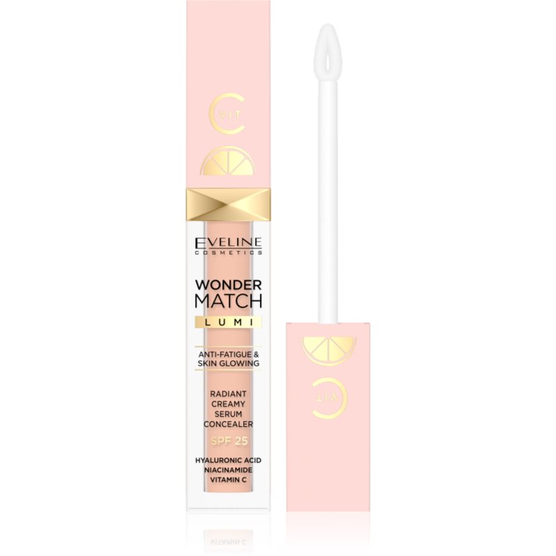 Eveline Cosmetics Wonder Match Lumi Correttore Illuminante Spf 25 Colore 10 Vanilla 6,8 Ml