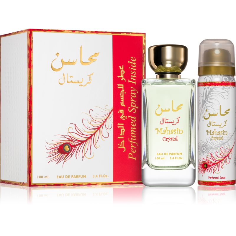 Lattafa Mahasin Crystal Confezione Regalo Da Donna