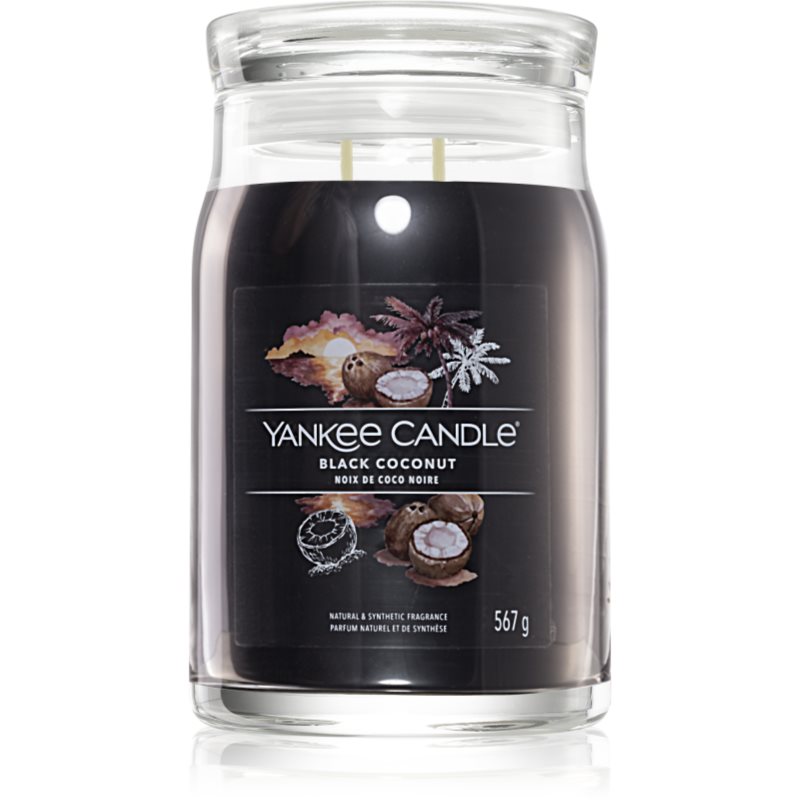 Yankee Candle Black Coconut Candela Profumata I Signature 567 G